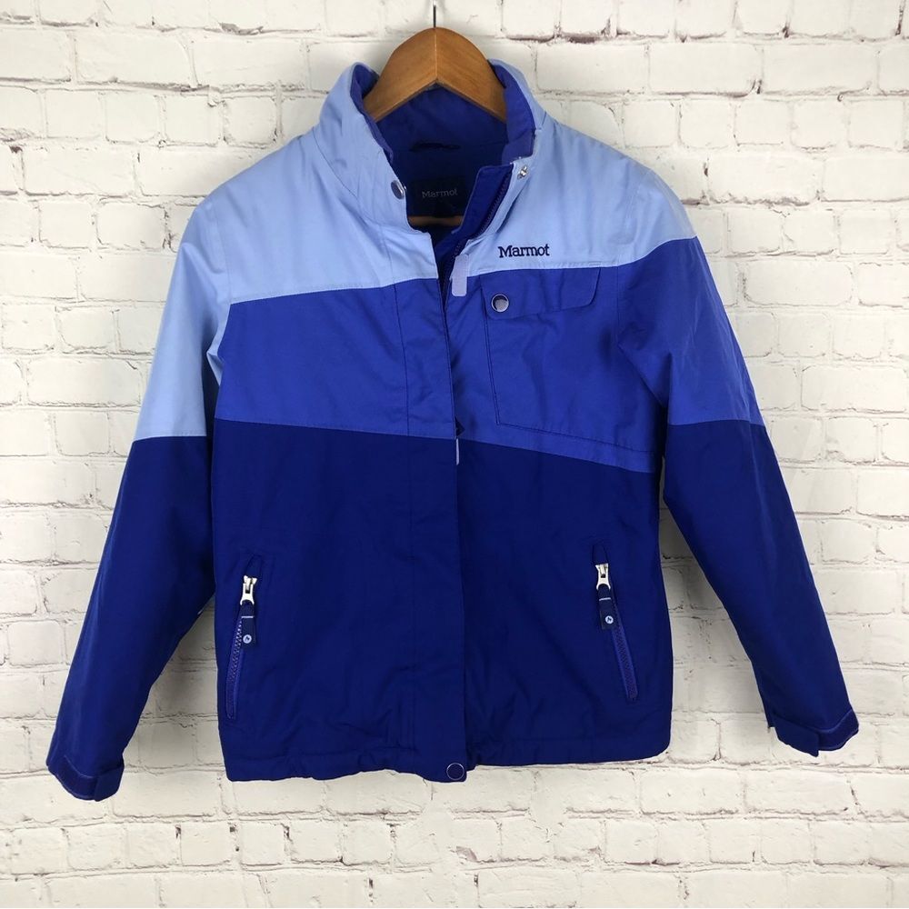 Marmot Blue Ski & Snow Jacket Kids L